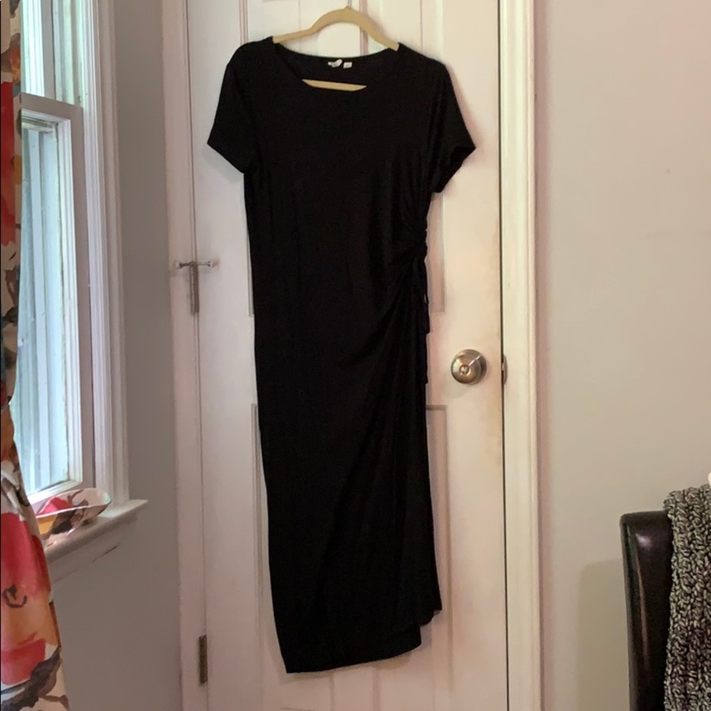 Gap Ankle Length Black Dress